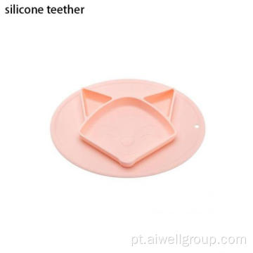 Placa de silicone de sucção animal novo design